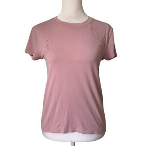 Lululemon Swiftly Tech light pink short-sleeve crewneck tee size 4